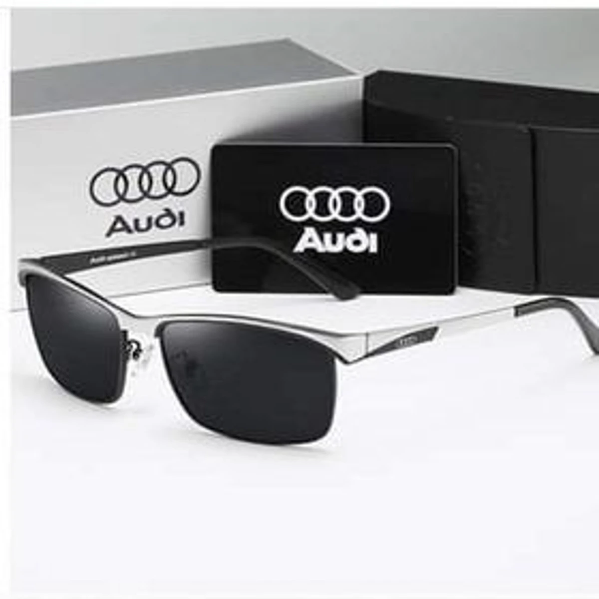 Audi Polarized Sunglasses silver edition